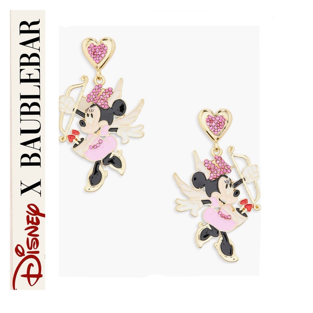 🐘🐘 Disney’s Baublebar Minnie Mouse Cupid Earrings